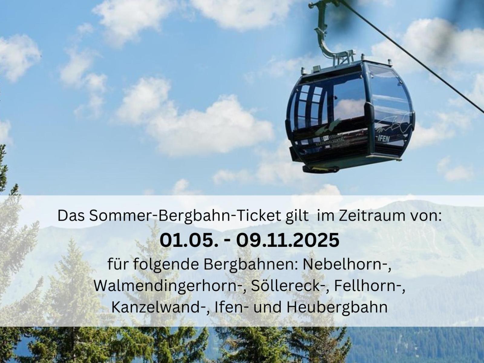 Bergfex Falkenberg 304 Mit Sommer-Bergbahnticket Oberstdorf Exterior photo